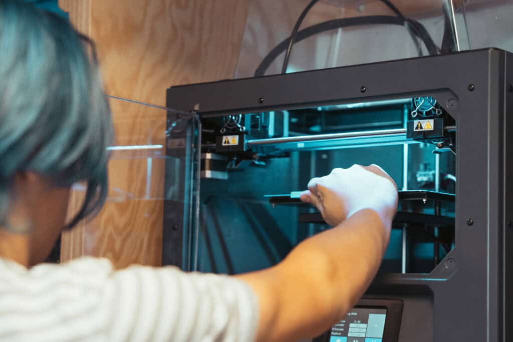 3D printer undervisning på Skanderup Efterskole