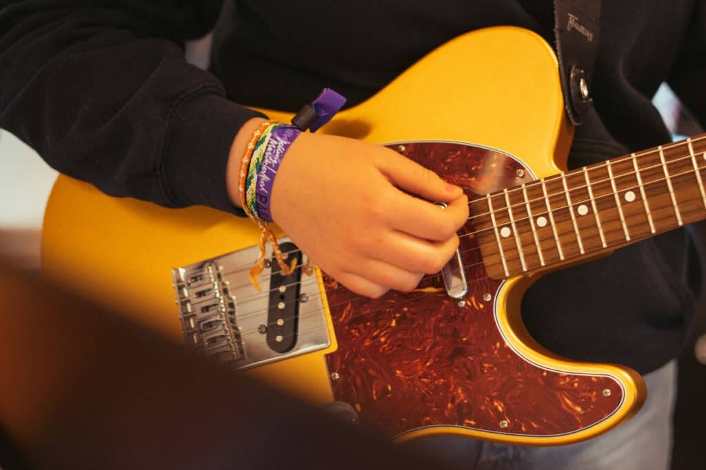 Musik undervisning på Skanderup Efterskole