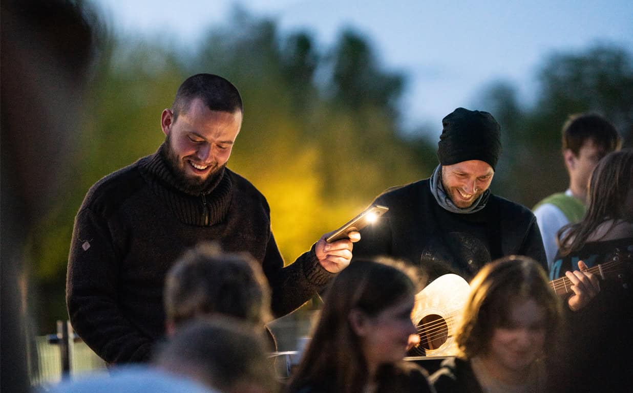 Kollegaer på lejrskole